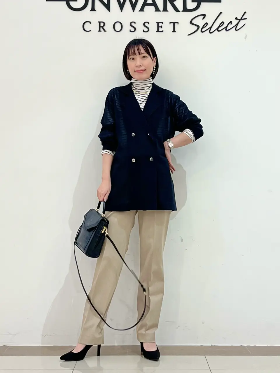 ONWARD CROSSET SELECT スタッフ コーディネート画像