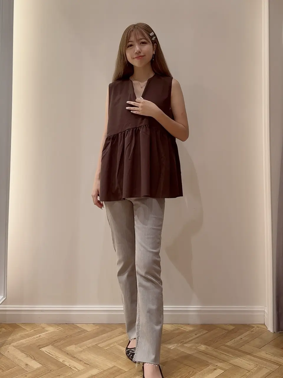 ONWARD CROSSET SELECT 椎名 コーディネート画像