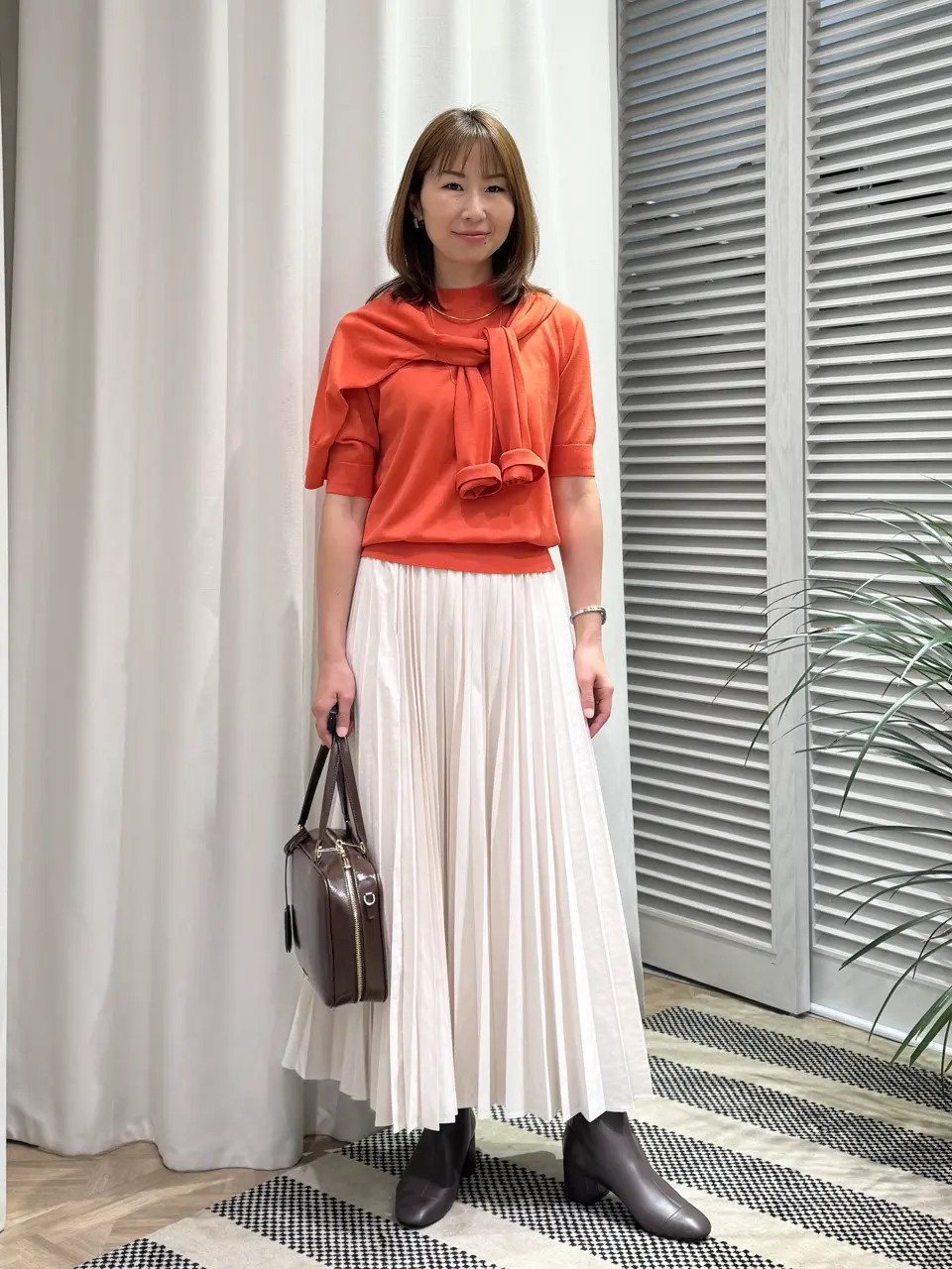 ONWARD CROSSET SELECT KURIYAMA コーディネート画像