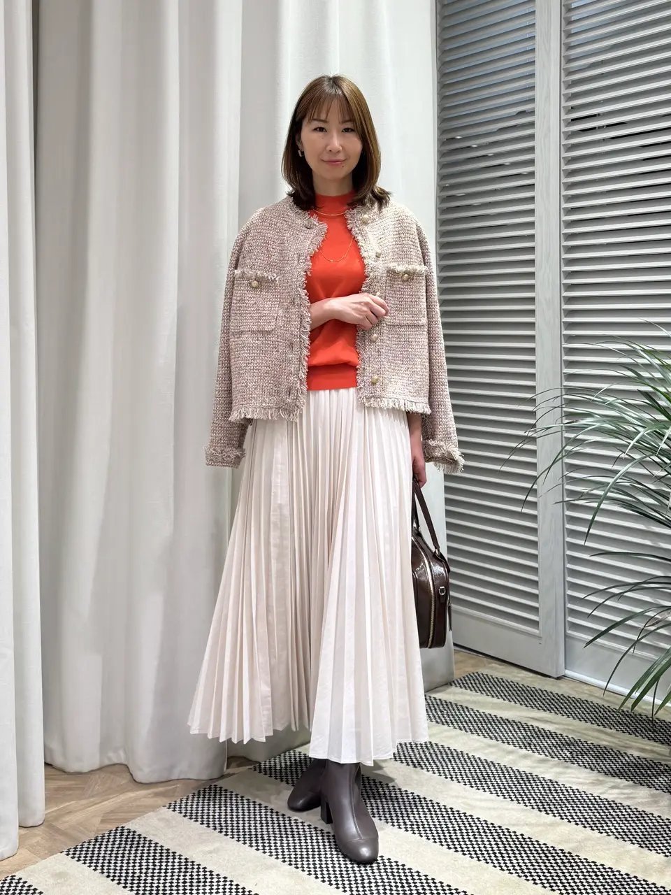 ONWARD CROSSET SELECT KURIYAMA コーディネート画像