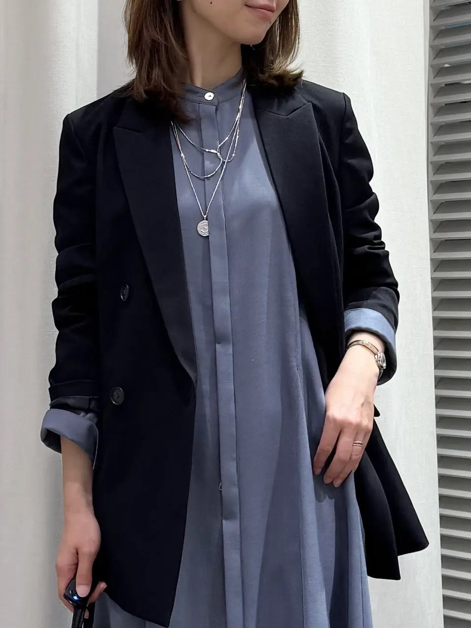 ONWARD CROSSET SELECT KURIYAMA コーディネート画像