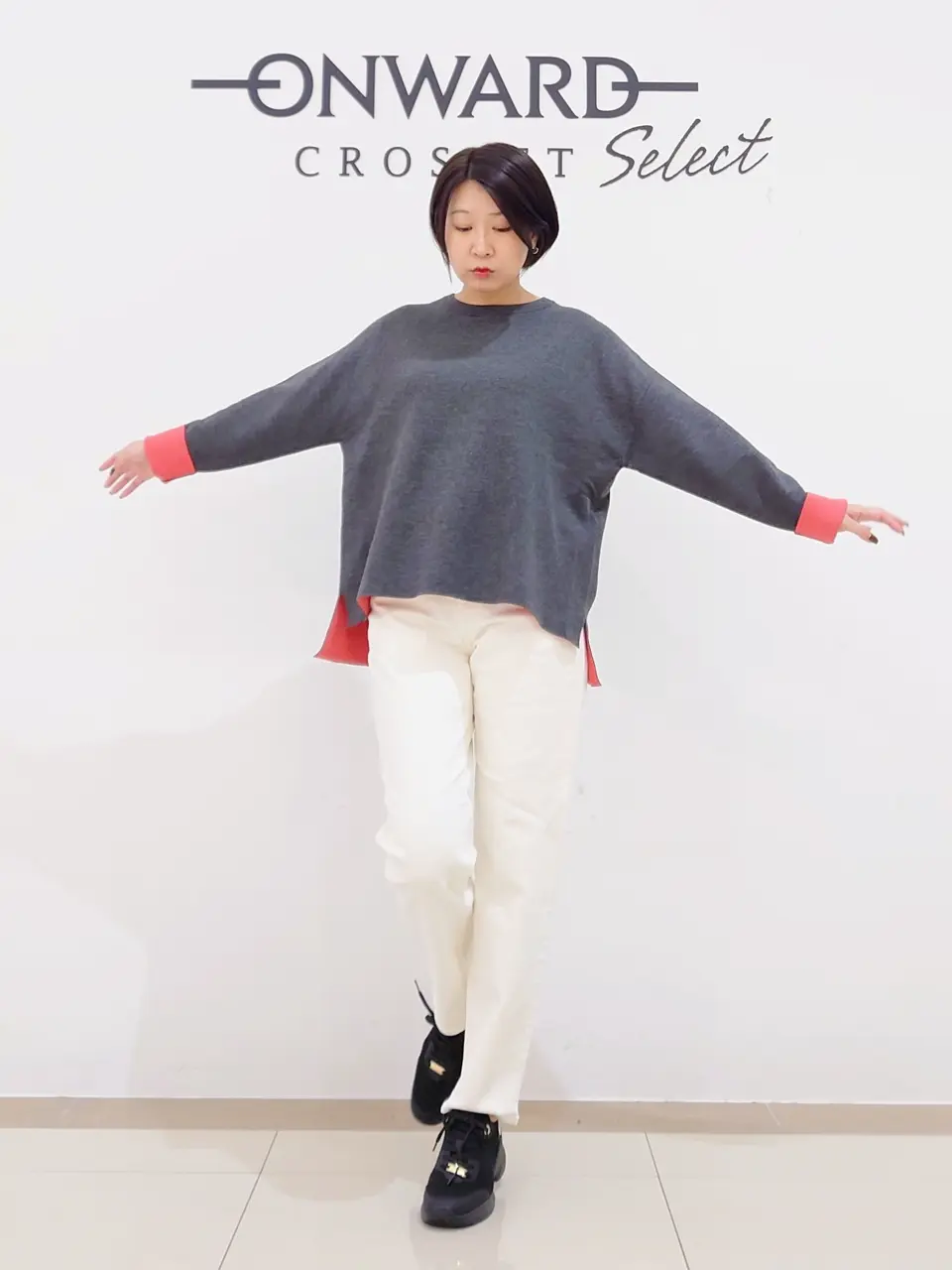 ONWARD CROSSET SELECT スタッフ コーディネート画像