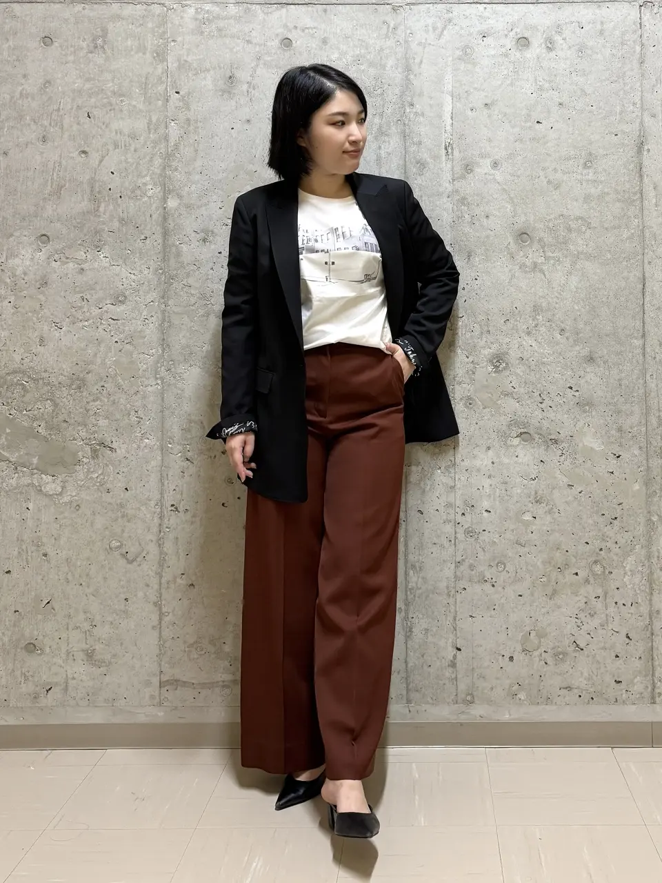 ONWARD CROSSET SELECT 吉田 コーディネート画像