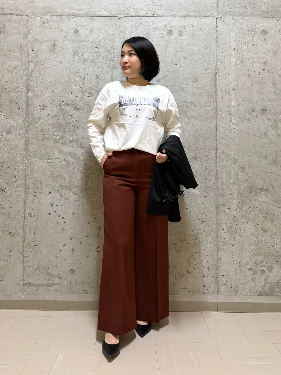 ONWARD CROSSET SELECT 吉田 コーディネート画像