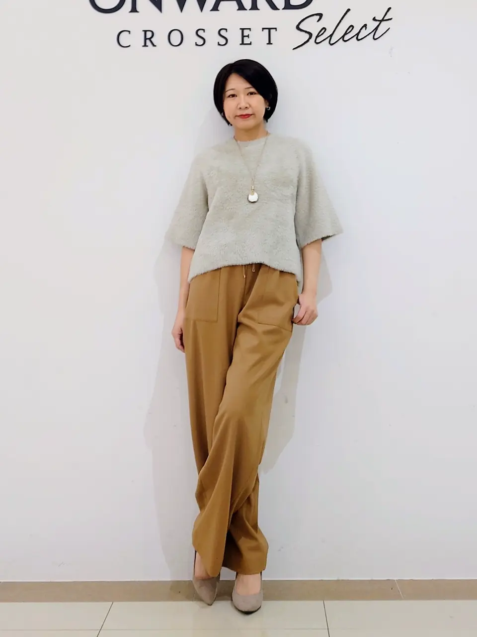 ONWARD CROSSET SELECT スタッフ コーディネート画像