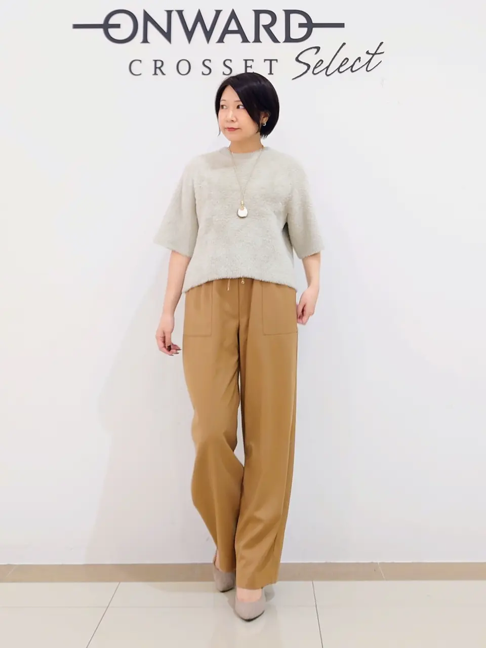 ONWARD CROSSET SELECT スタッフ コーディネート画像