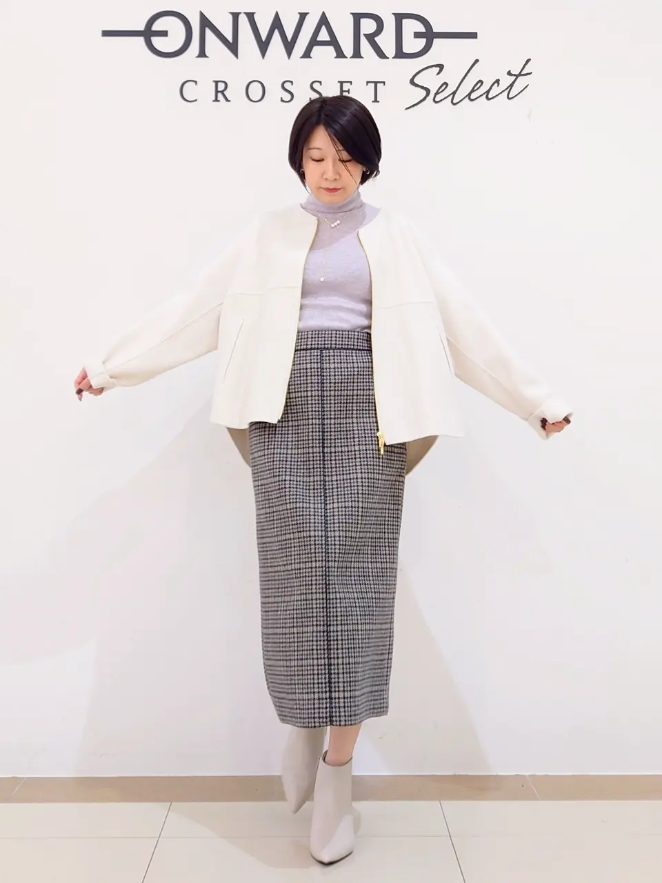 ONWARD CROSSET SELECT スタッフ コーディネート画像