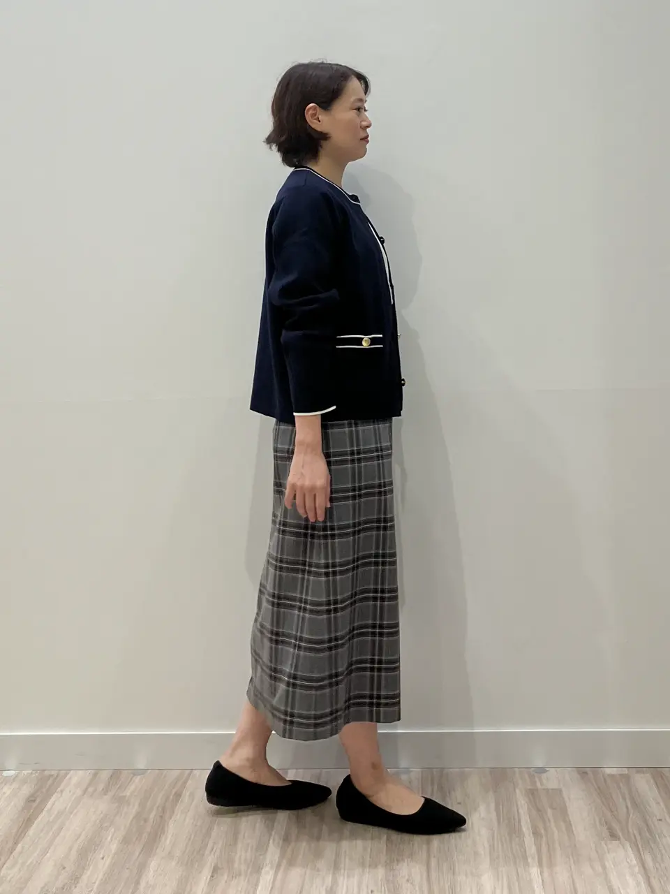 ONWARD CROSSET SELECT 林 コーディネート画像