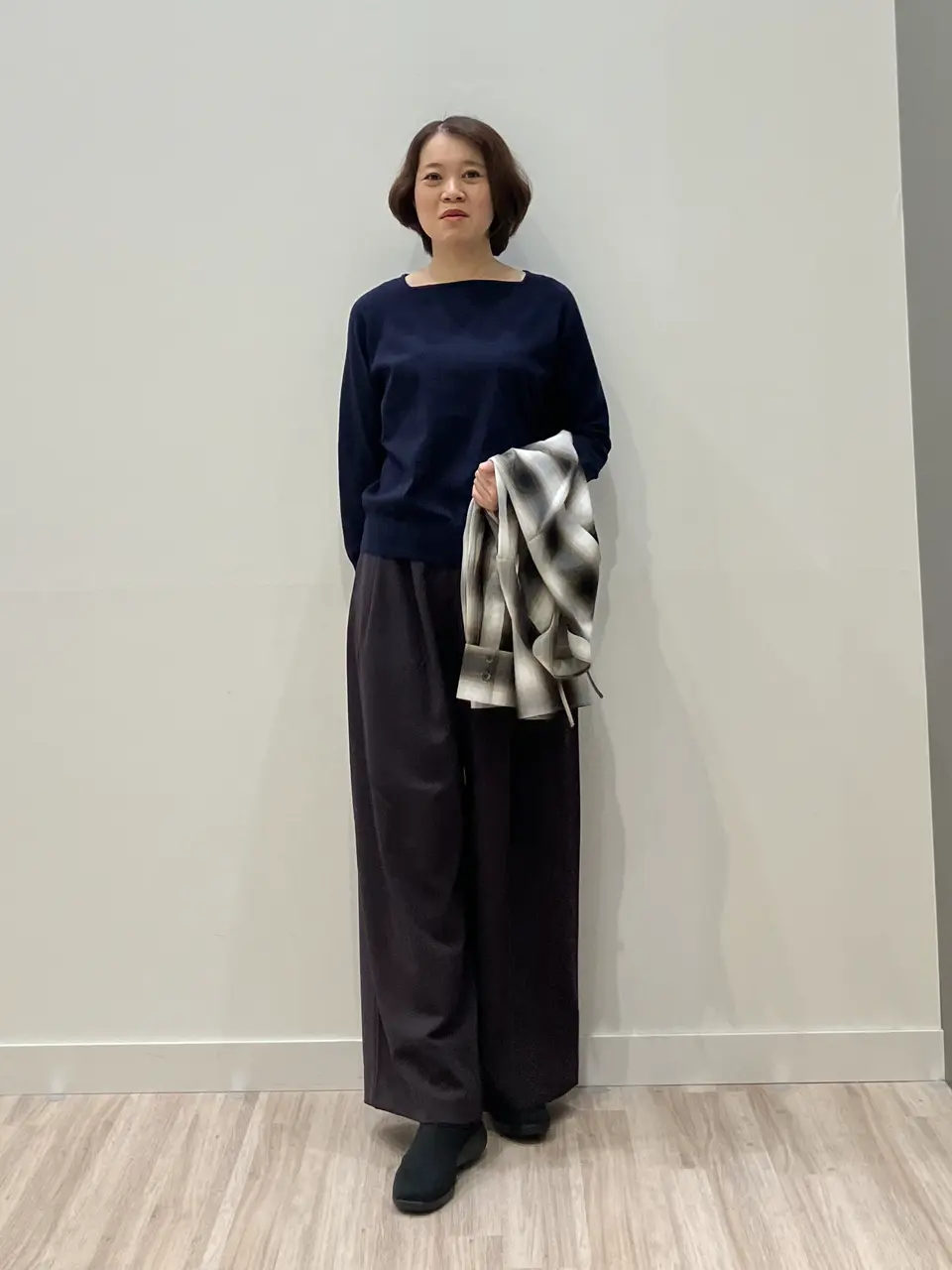 ONWARD CROSSET SELECT 林 コーディネート画像