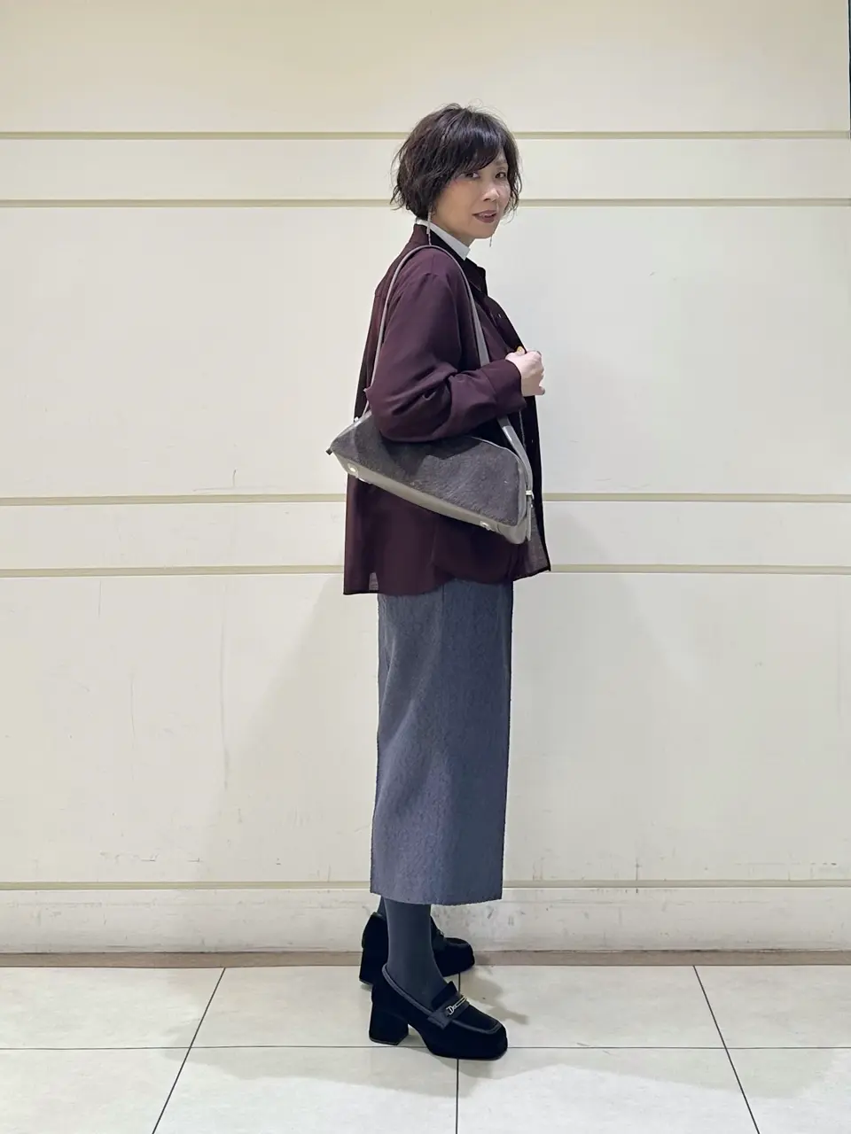 ONWARD CROSSET SELECT maruri コーディネート画像