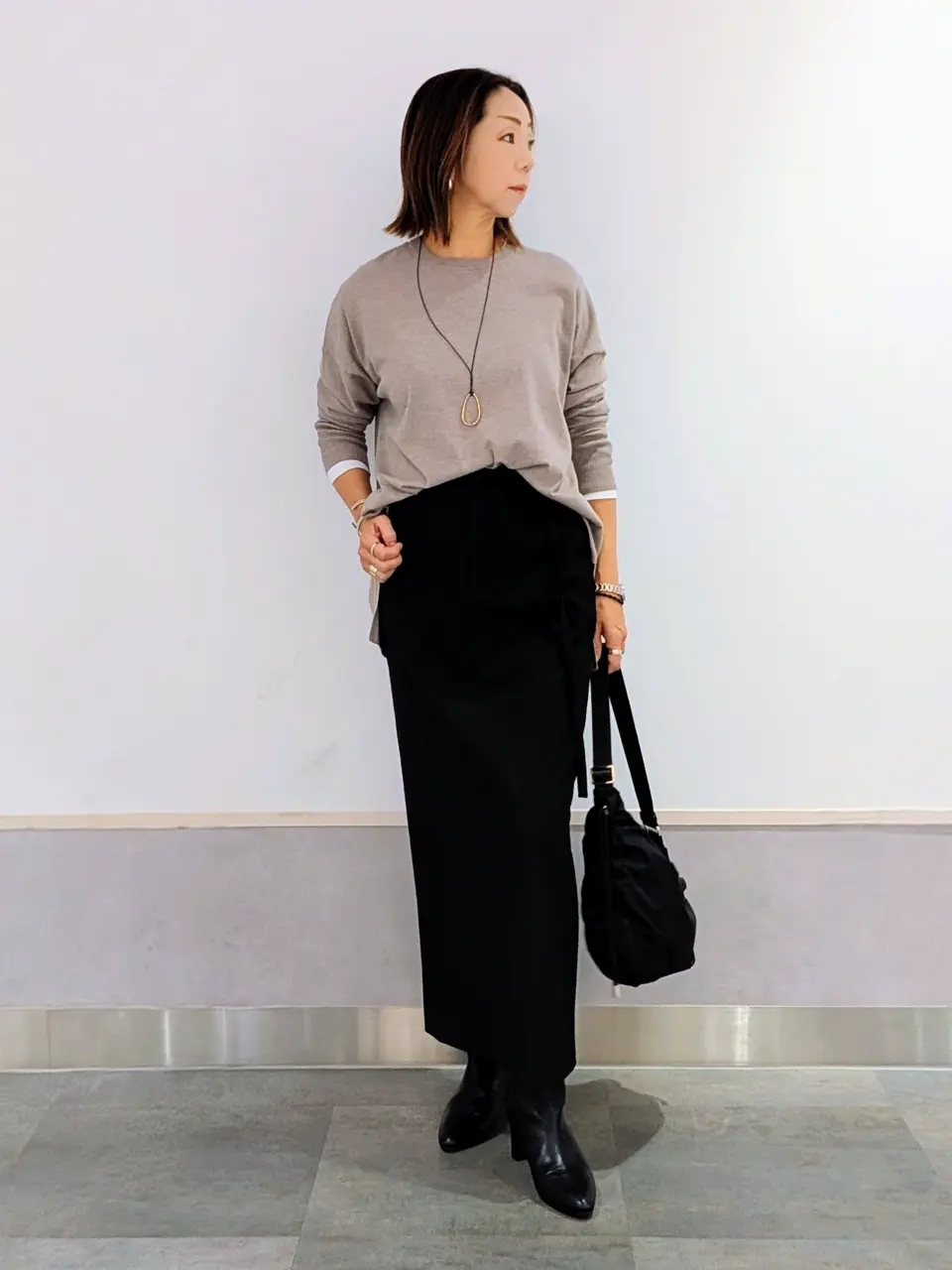 ONWARD CROSSET SELECT niwa コーディネート画像