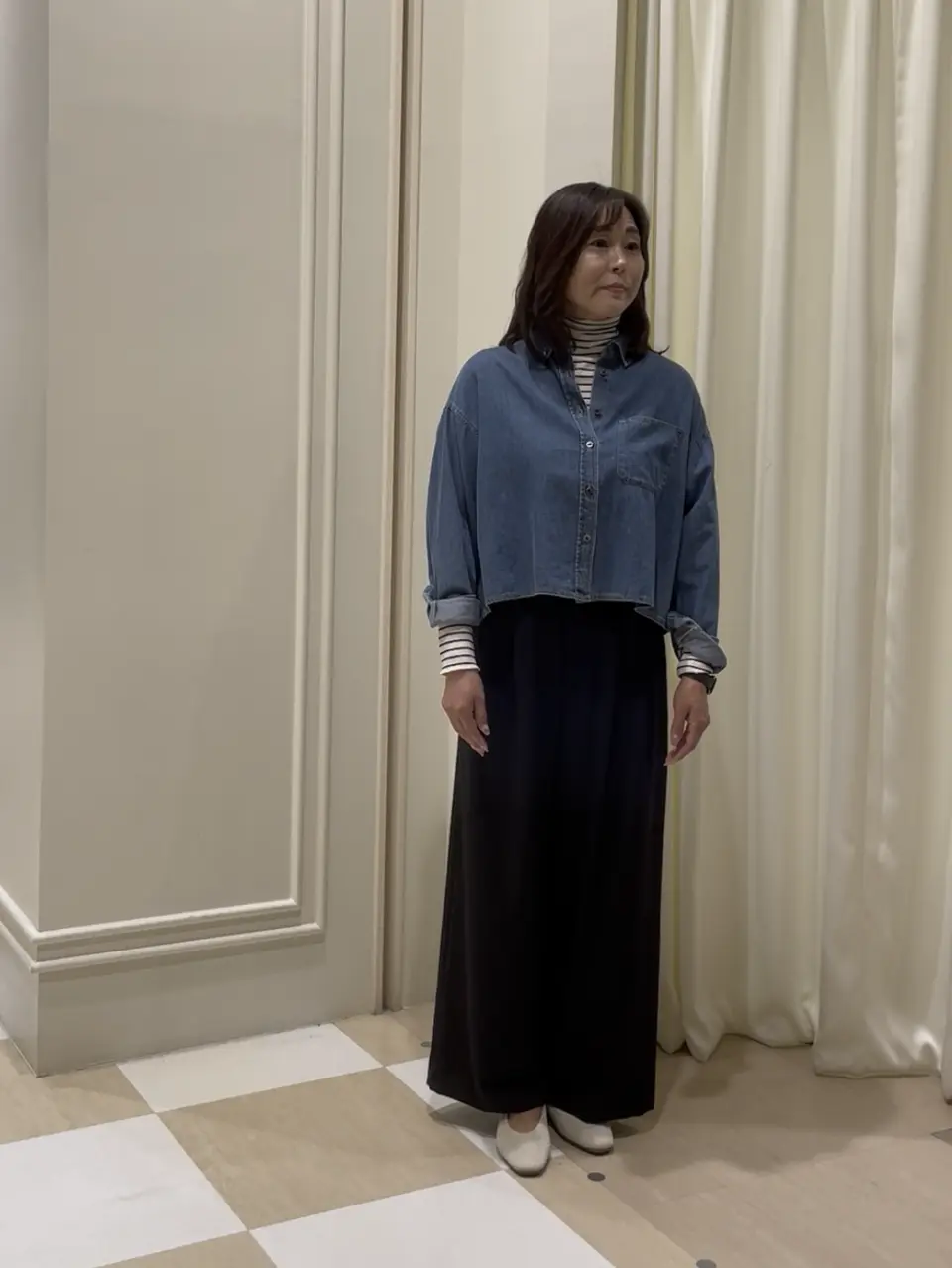 ONWARD CROSSET SELECT スタッフ コーディネート画像