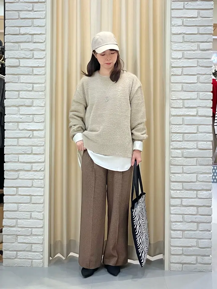 ONWARD CROSSET SELECT 檀 コーディネート画像