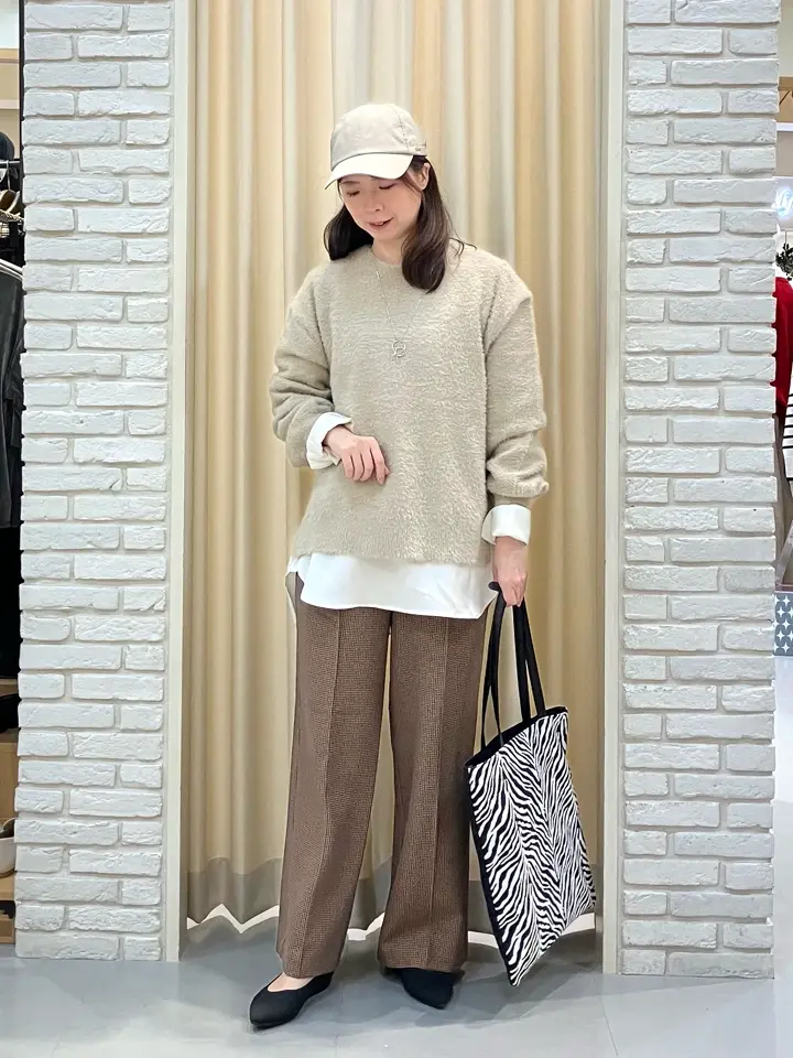 ONWARD CROSSET SELECT 檀 コーディネート画像