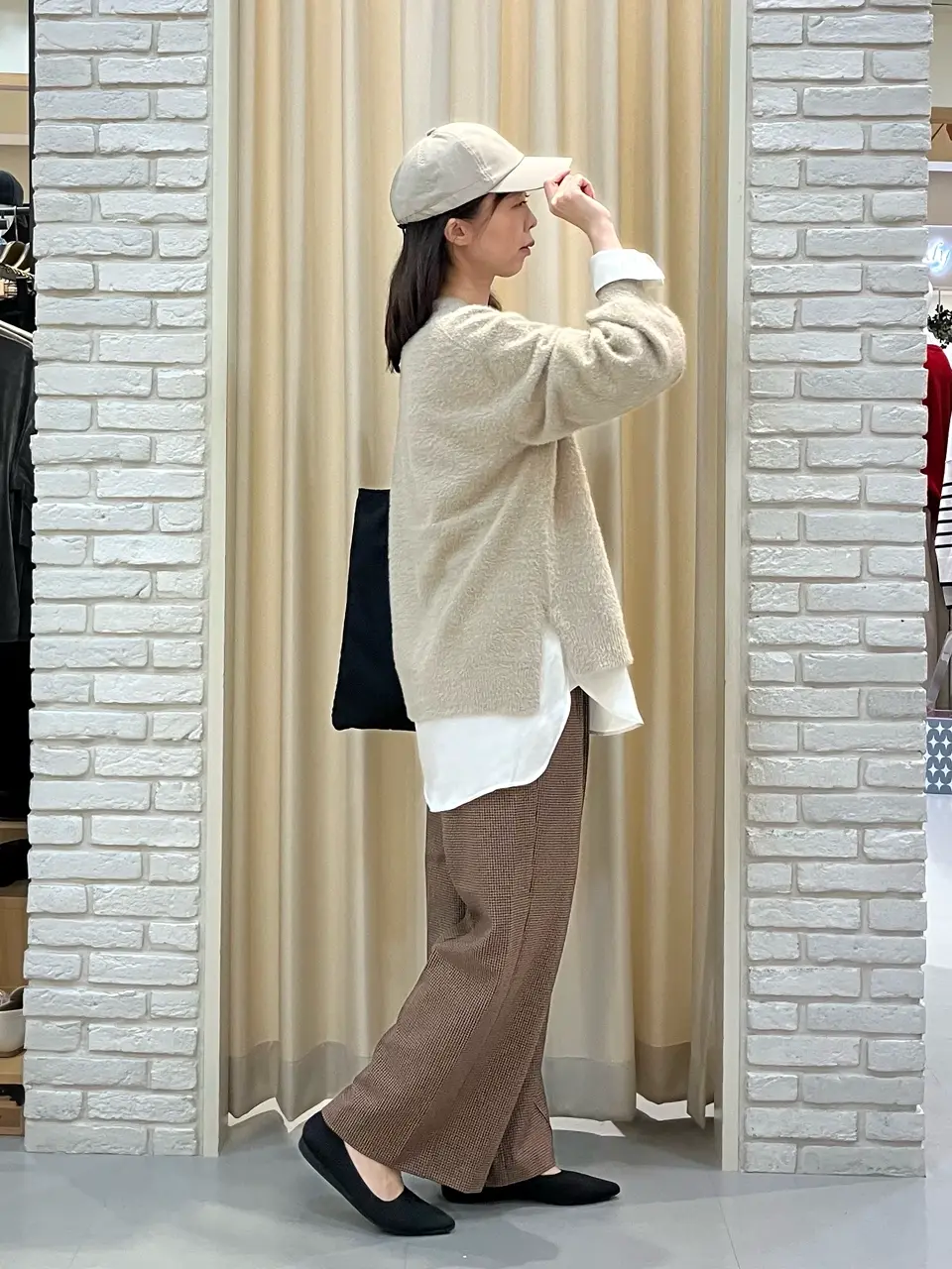 ONWARD CROSSET SELECT 檀 コーディネート画像