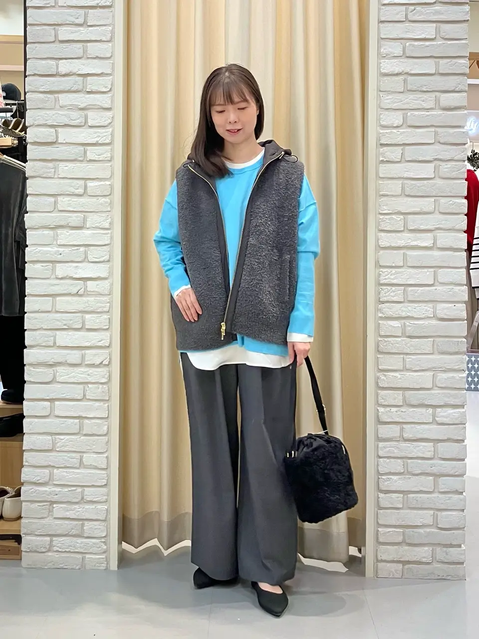 ONWARD CROSSET SELECT 檀 コーディネート画像