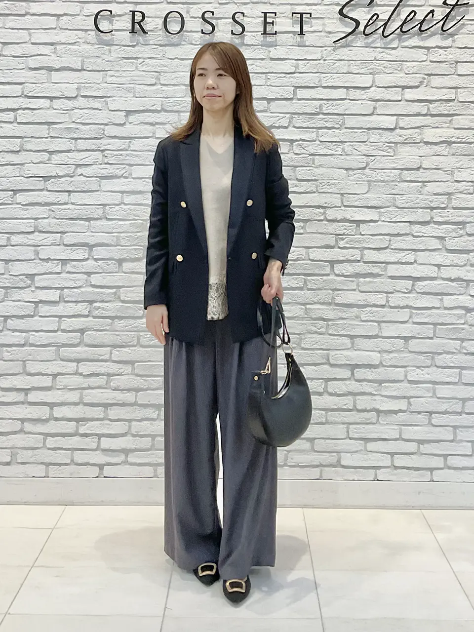 ONWARD CROSSET SELECT IZUMI コーディネート画像