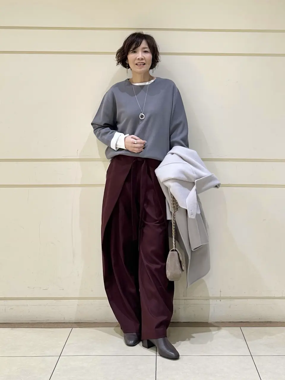 ONWARD CROSSET SELECT maruri コーディネート画像