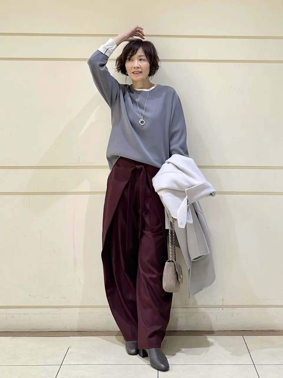 ONWARD CROSSET SELECT maruri コーディネート画像