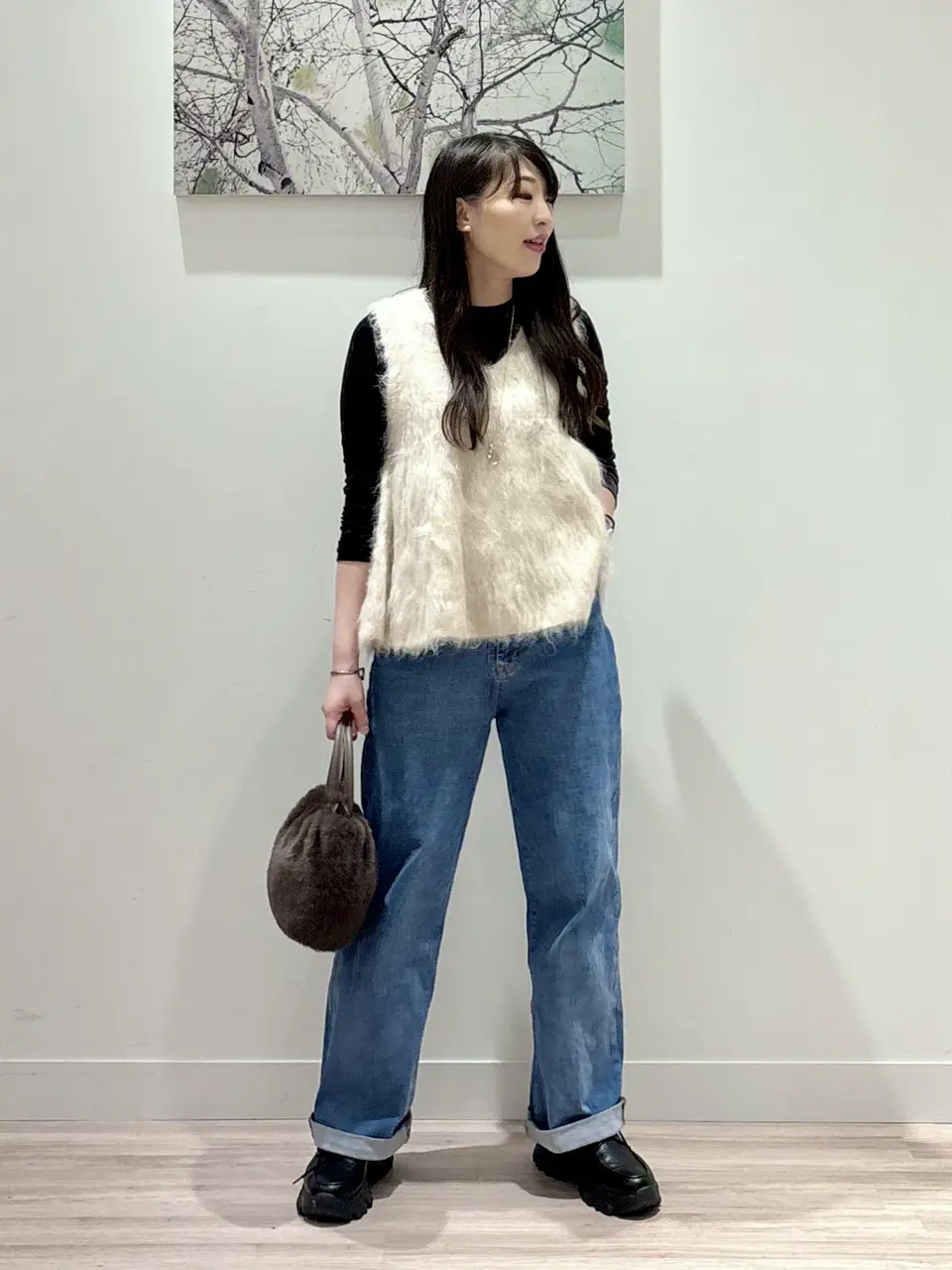 ONWARD CROSSET SELECT 岡 コーディネート画像