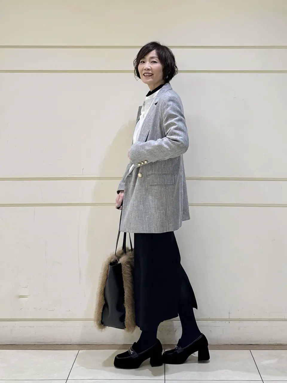 ONWARD CROSSET SELECT maruri コーディネート画像