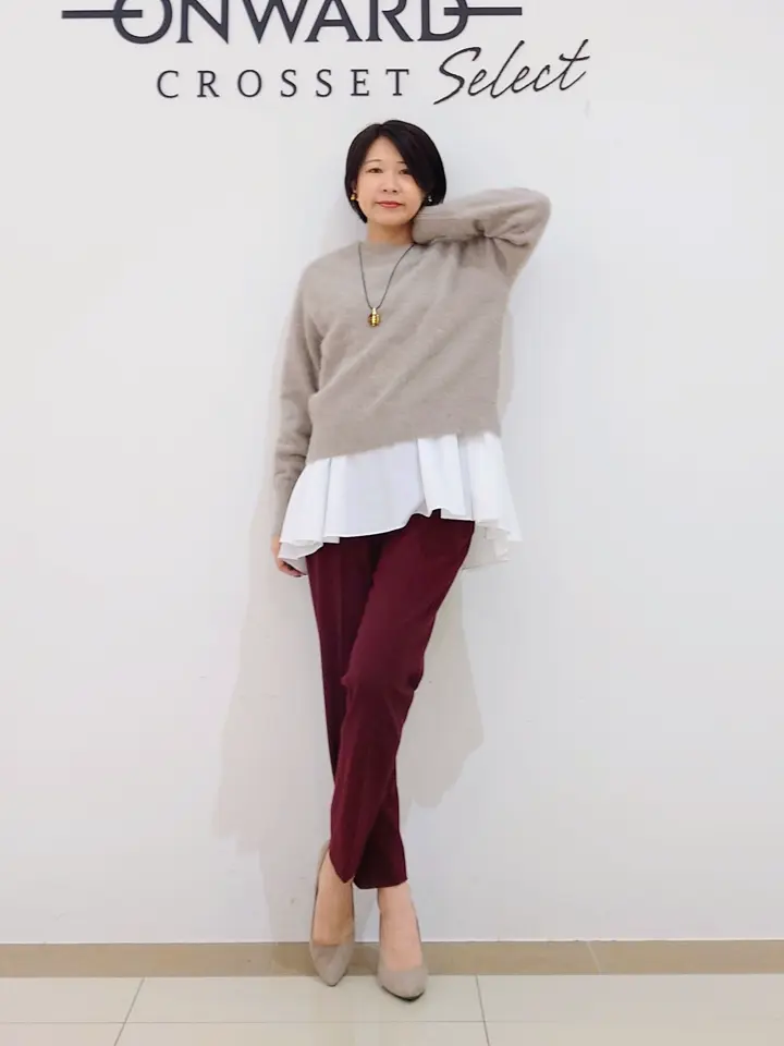 ONWARD CROSSET SELECT スタッフ コーディネート画像