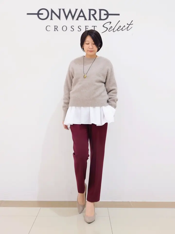 ONWARD CROSSET SELECT スタッフ コーディネート画像