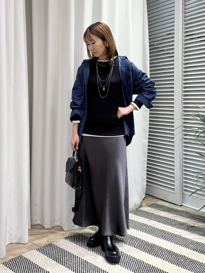 ONWARD CROSSET SELECT KURIYAMA コーディネート画像