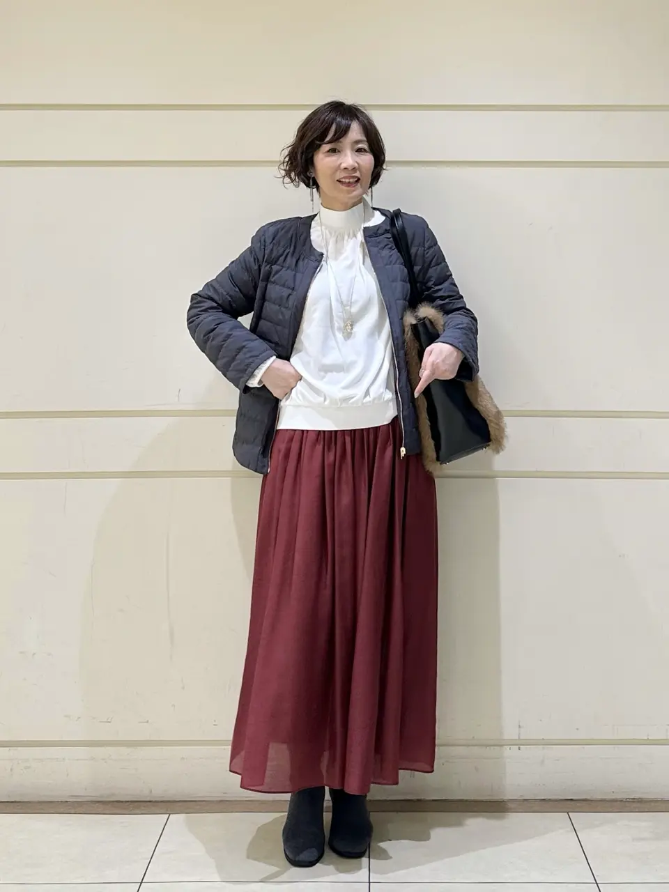 ONWARD CROSSET SELECT maruri コーディネート画像