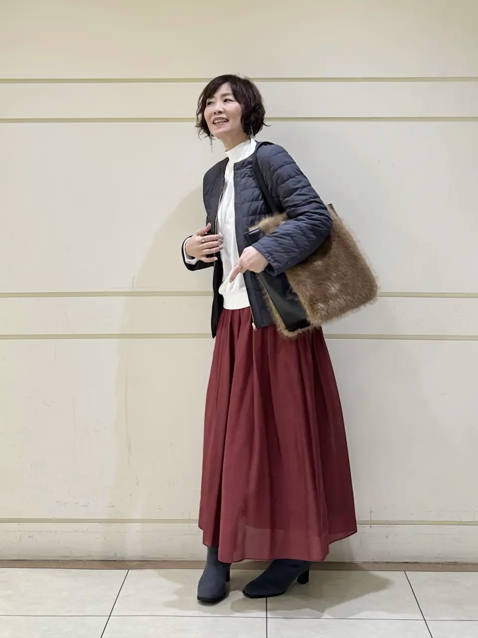 ONWARD CROSSET SELECT maruri コーディネート画像