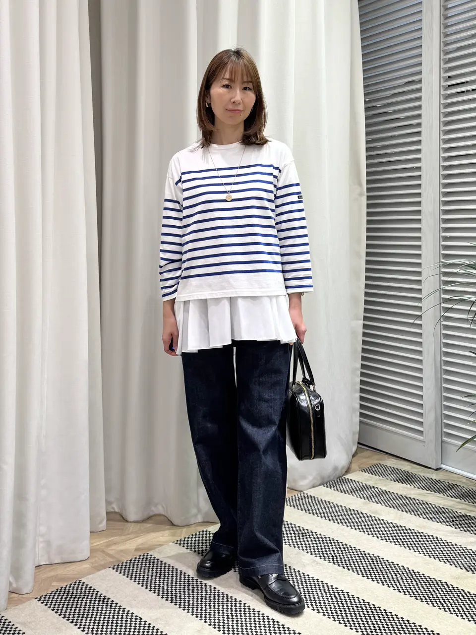 ONWARD CROSSET SELECT KURIYAMA コーディネート画像