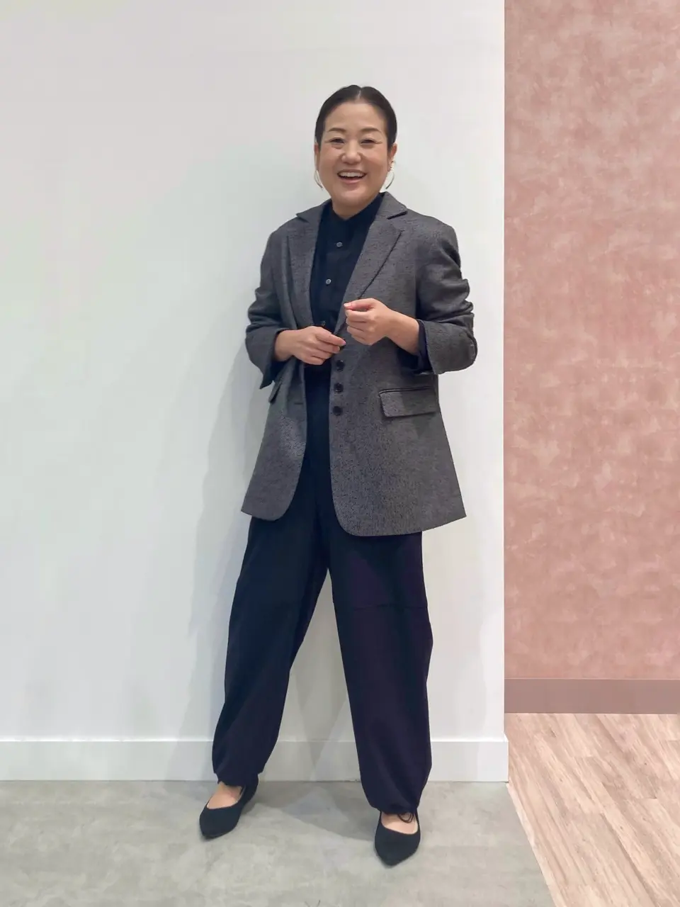 ONWARD CROSSET SELECT 野村 コーディネート画像