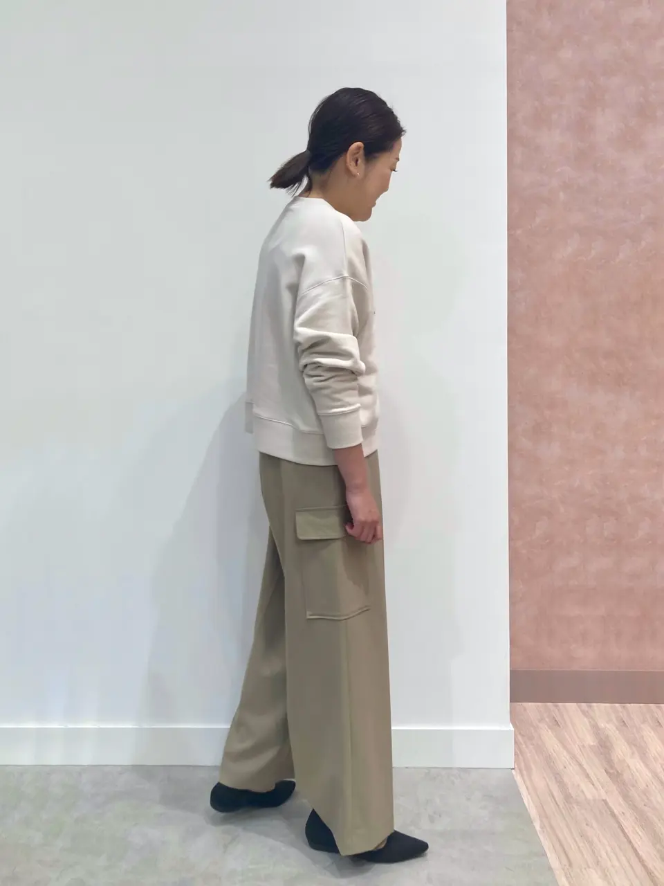 ONWARD CROSSET SELECT 野村 コーディネート画像