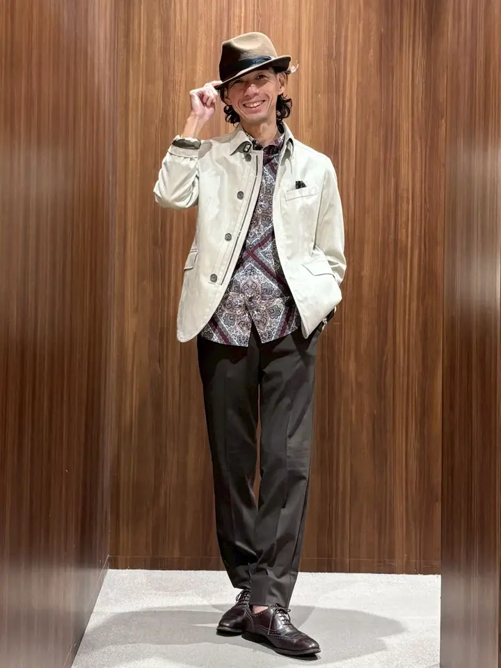 ONWARD CROSSET SELECT 飯嶋 コーディネート画像