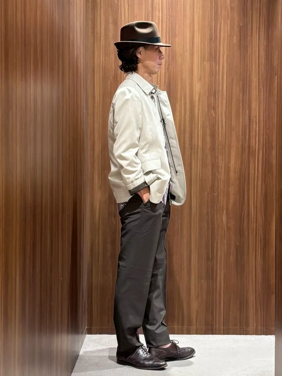 ONWARD CROSSET SELECT 飯嶋 コーディネート画像