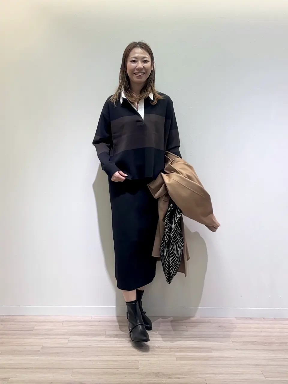 ONWARD CROSSET SELECT 井上 コーディネート画像