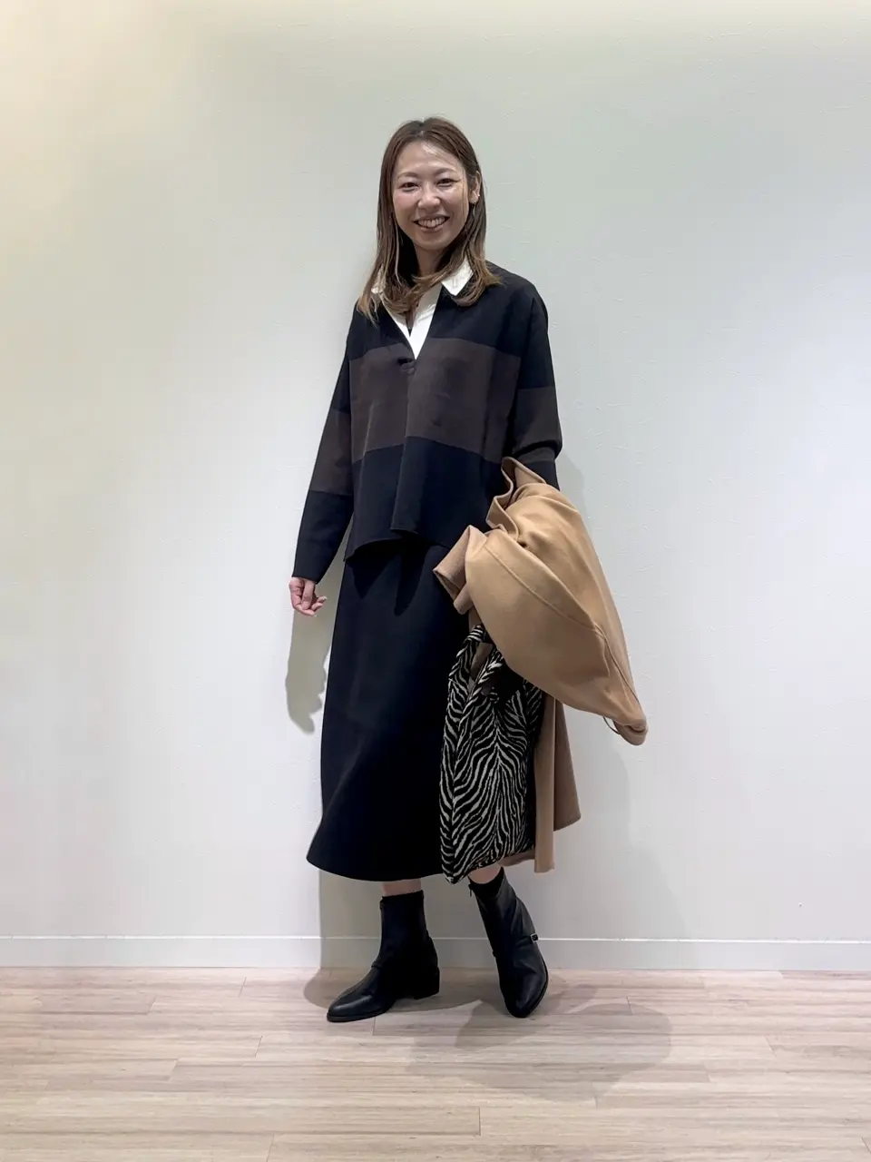 ONWARD CROSSET SELECT 井上 コーディネート画像