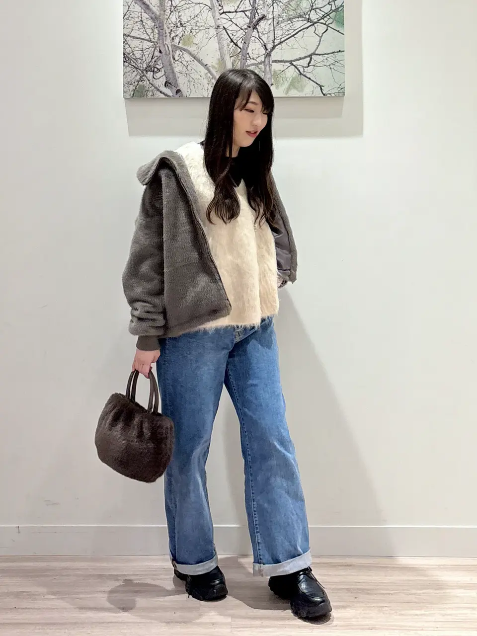 ONWARD CROSSET SELECT 岡 コーディネート画像