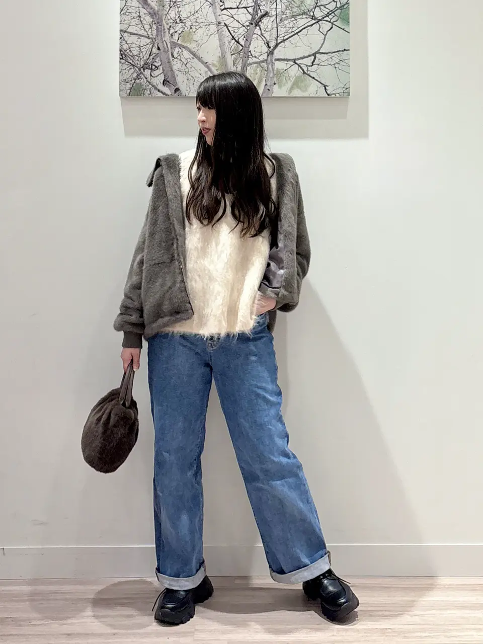 ONWARD CROSSET SELECT 岡 コーディネート画像