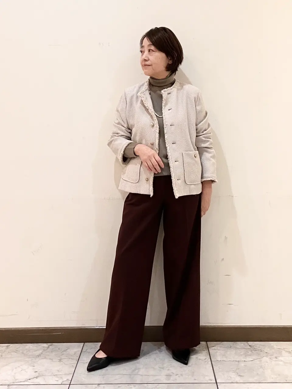 ONWARD CROSSET SELECT 江川 コーディネート画像