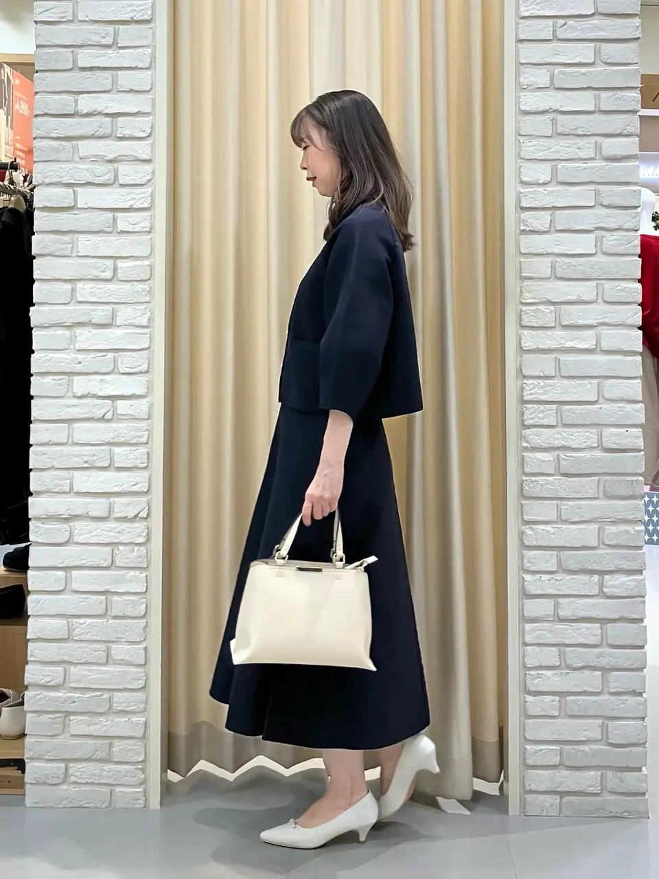 ONWARD CROSSET SELECT 檀 コーディネート画像