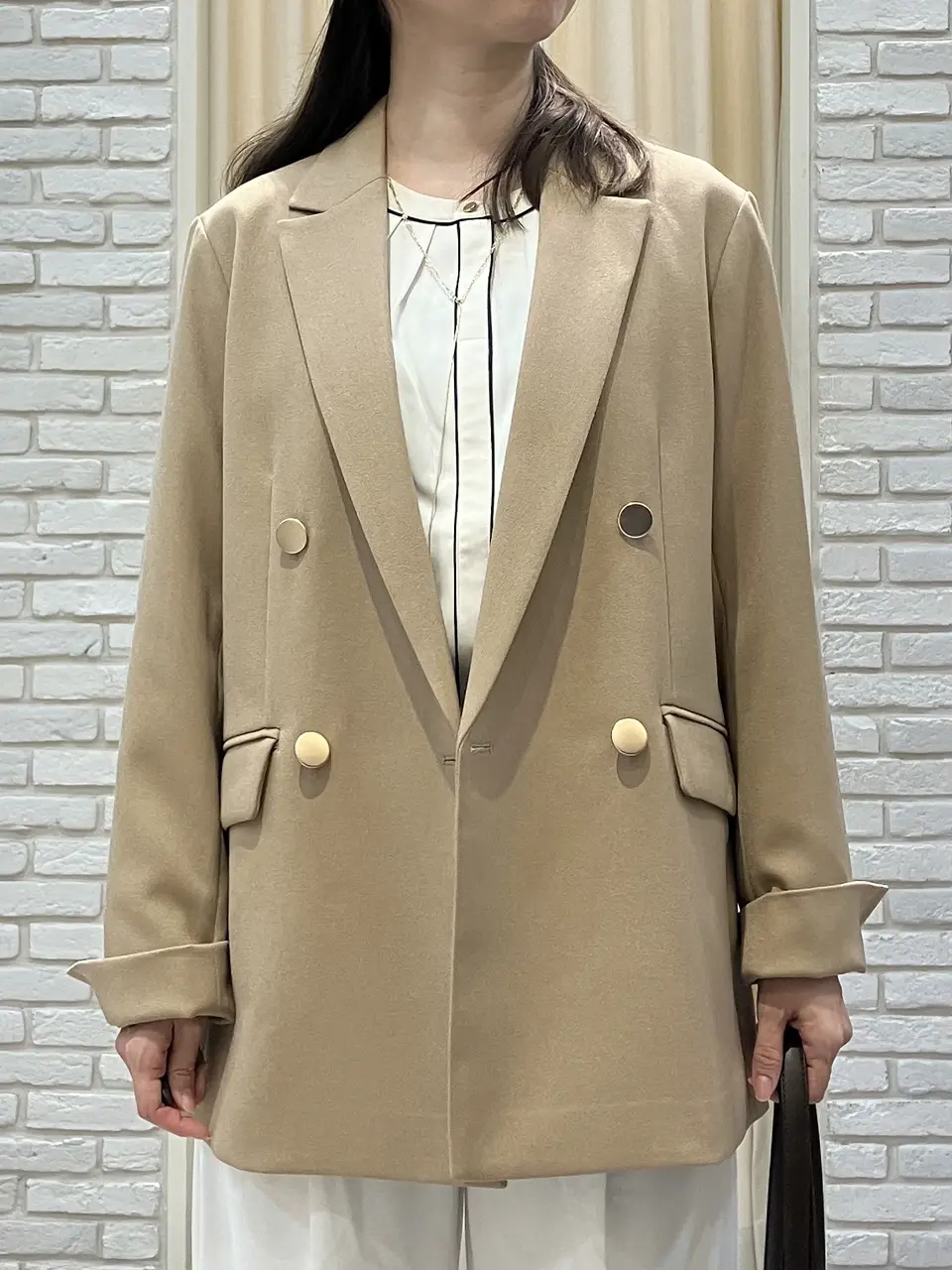 ONWARD CROSSET SELECT 檀 コーディネート画像