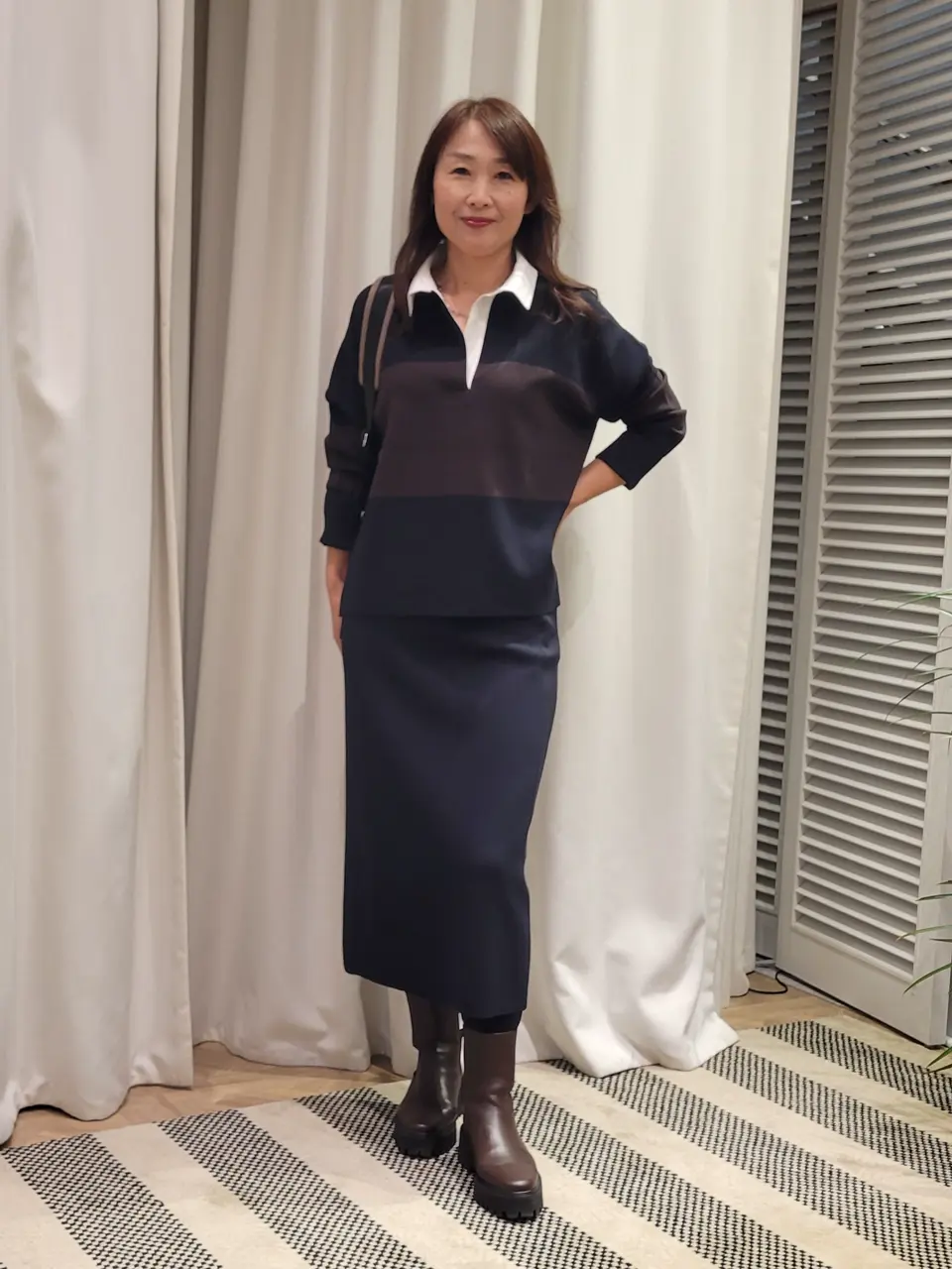 ONWARD CROSSET SELECT 中村 コーディネート画像