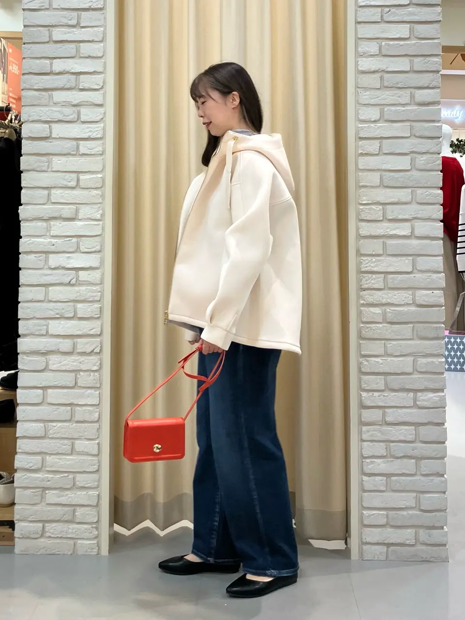 ONWARD CROSSET SELECT 檀 コーディネート画像