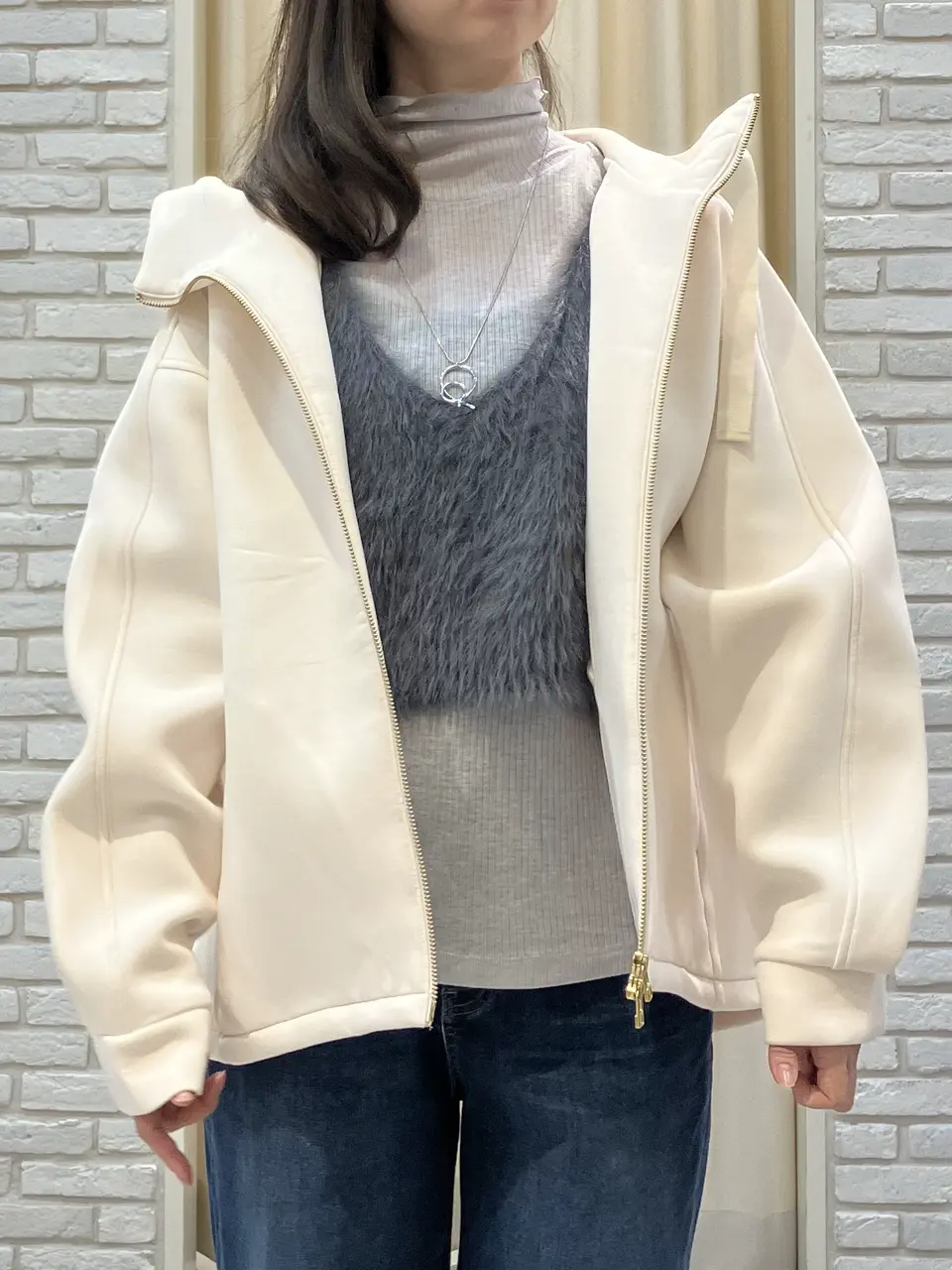 ONWARD CROSSET SELECT 檀 コーディネート画像