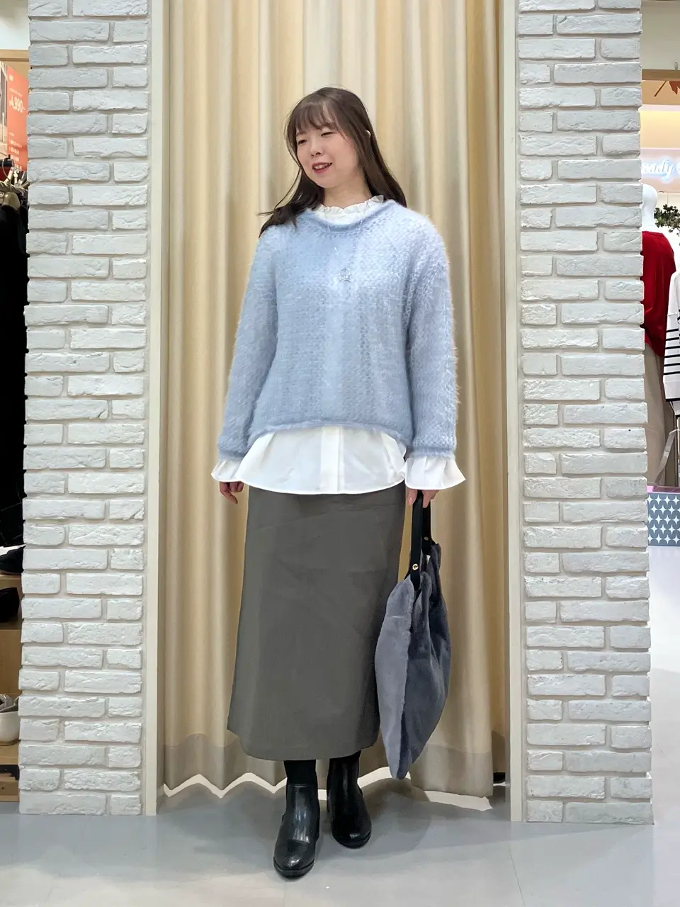 ONWARD CROSSET SELECT 檀 コーディネート画像