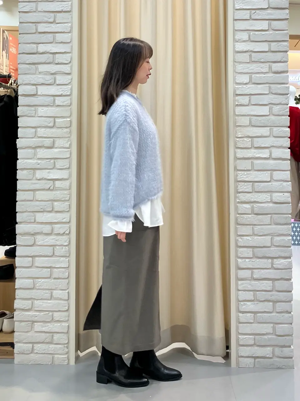 ONWARD CROSSET SELECT 檀 コーディネート画像