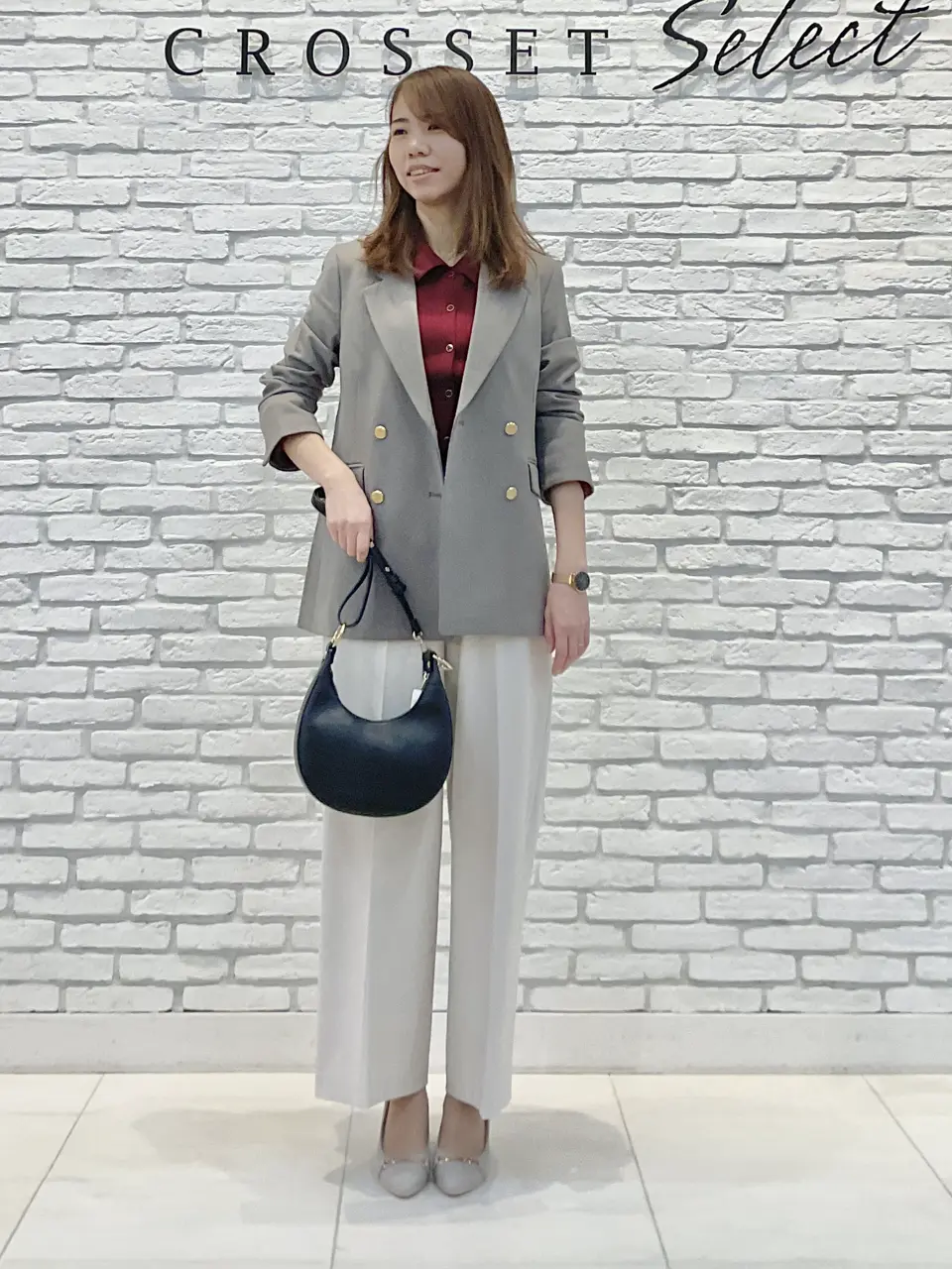 ONWARD CROSSET SELECT IZUMI コーディネート画像