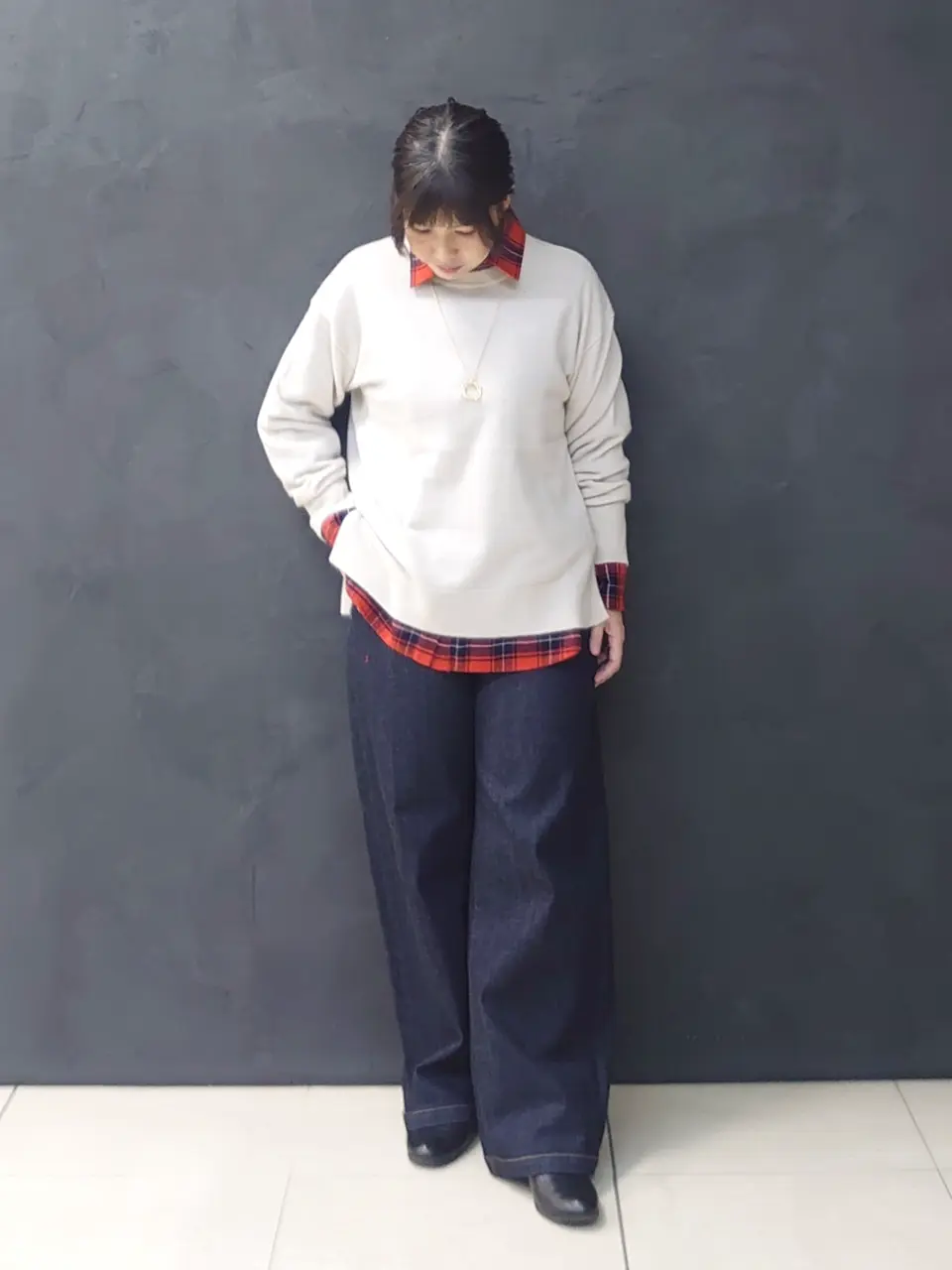 ONWARD CROSSET SELECT 森 コーディネート画像