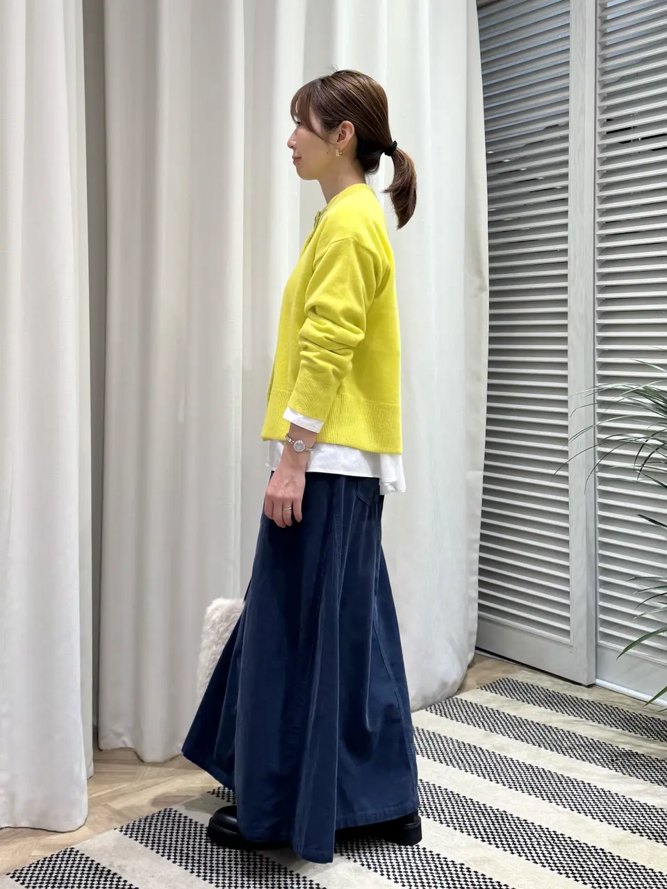 ONWARD CROSSET SELECT KURIYAMA コーディネート画像